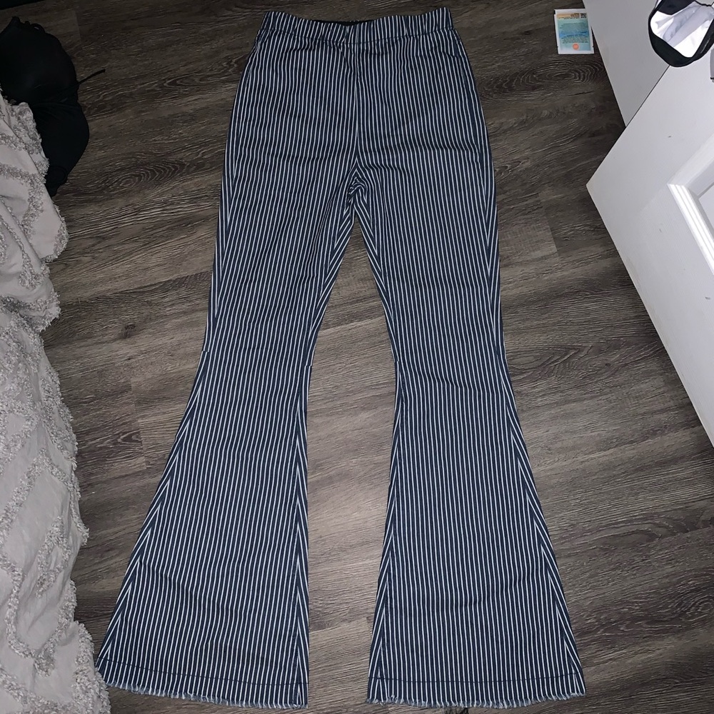 Altar’d State denim flare pants
